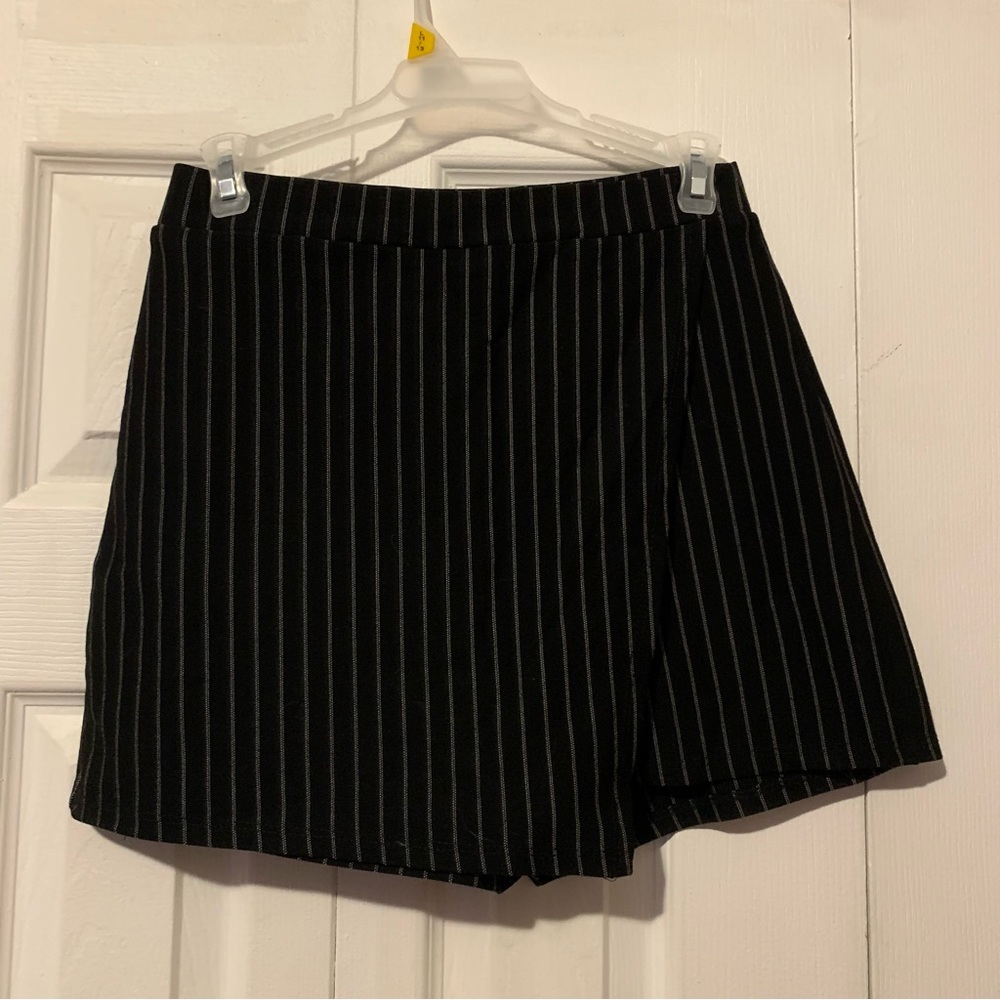 Charlotte Russe Pinstripe Skort